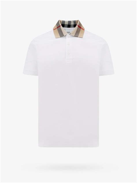 polo blanc burberry|polo burberry original.